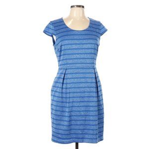 Marc New York by Andrew Marc - Short Sleeve Dress MD4B2102 | Size 6 | Blue Jay